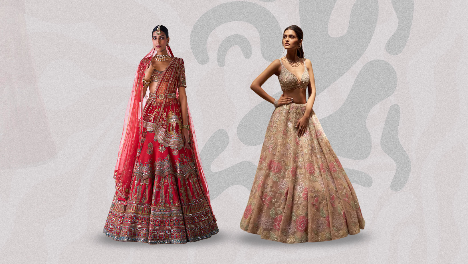 Seema Gujral Bridal Lehenga